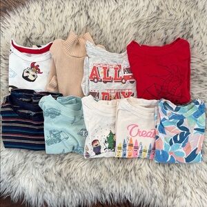 12-18M Old Navy 9 Baby Boy Shirts Bundle